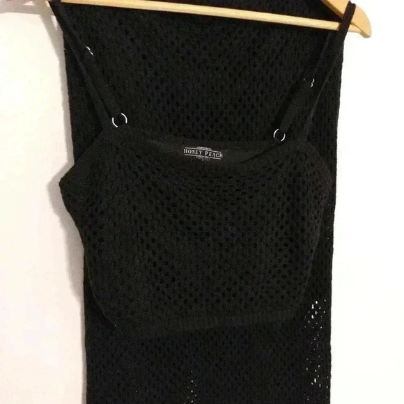 Two piece skirt set net look inspired beachy - Picture 9 of 9